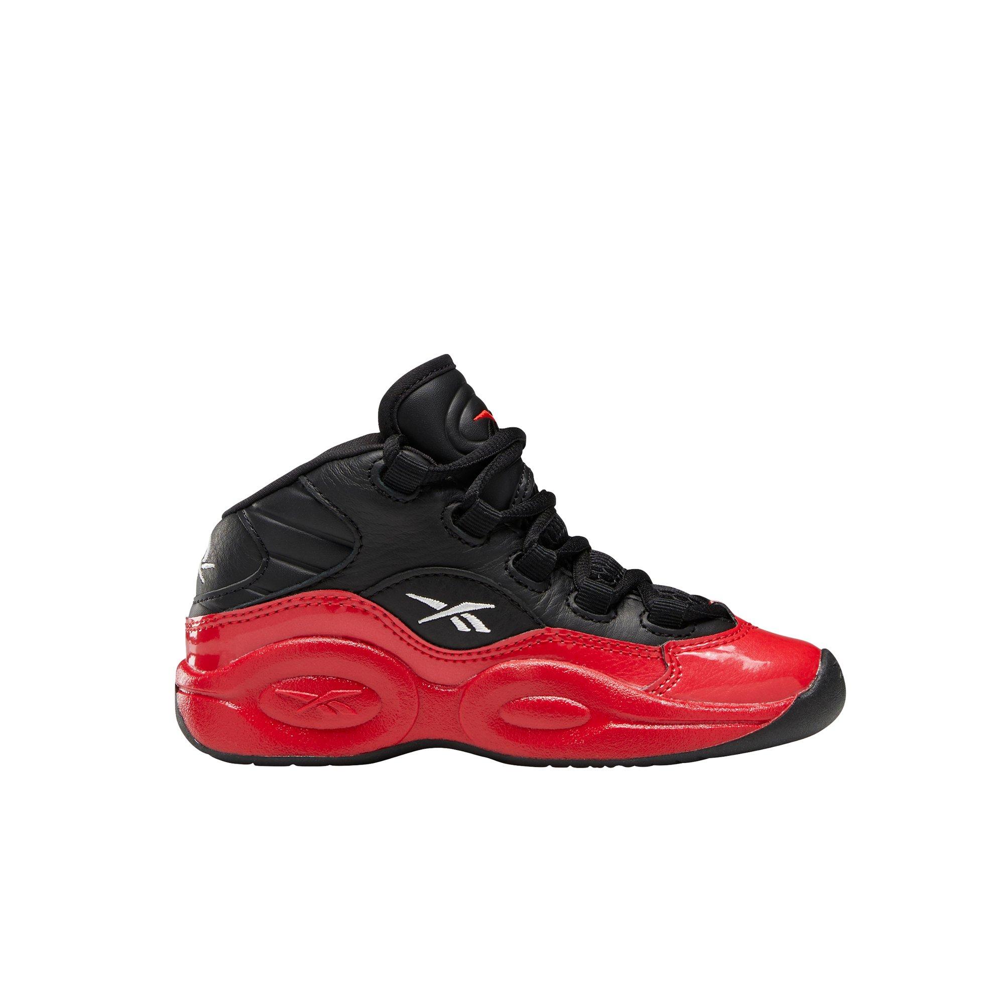 Reebok Question Mid Street Sleigh Preschool Boys Shoe Hibbett